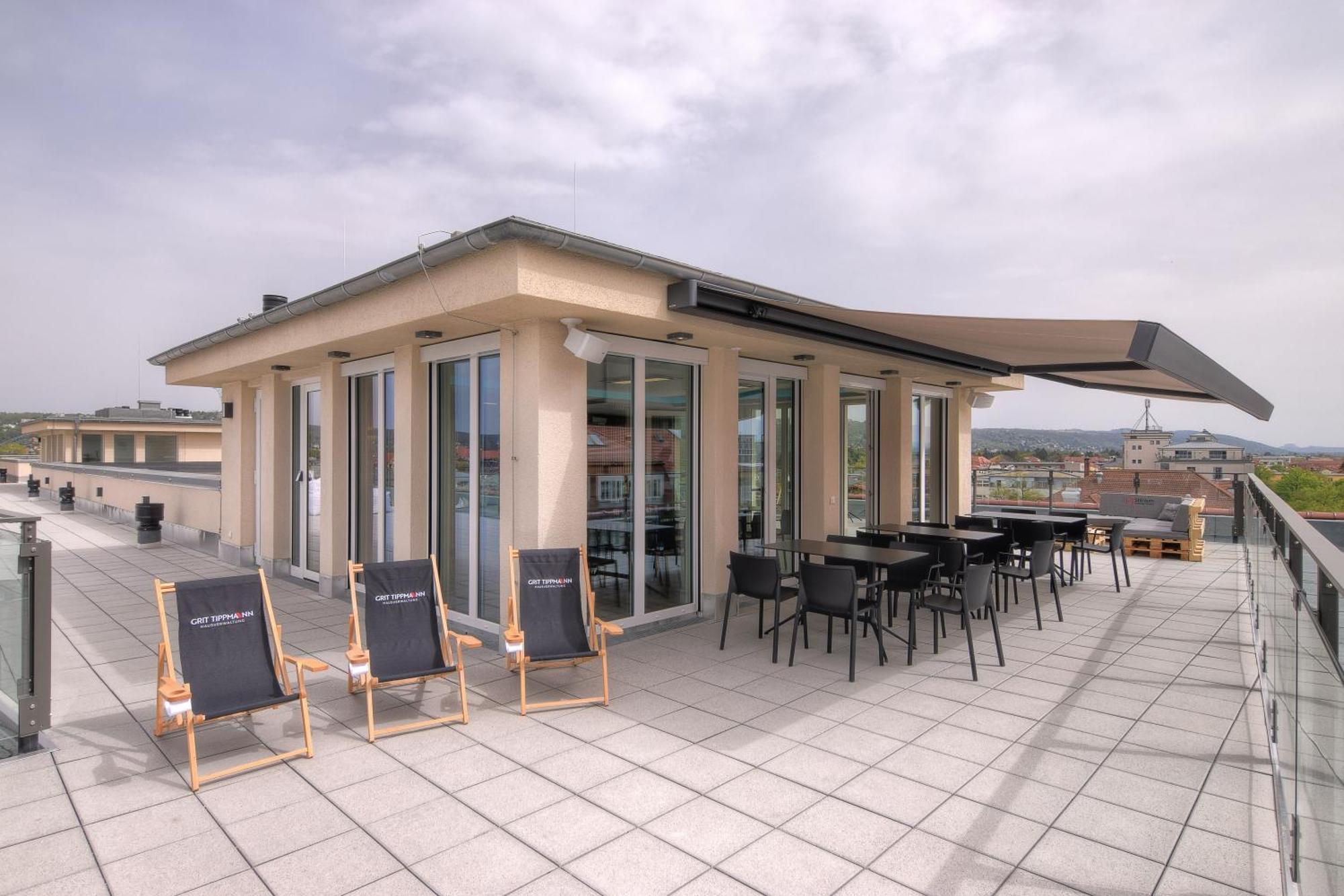 Oasis Appart - Wohnen In Dresden - Netflix - Tiefgarage - Dachterrasse Eksteriør billede