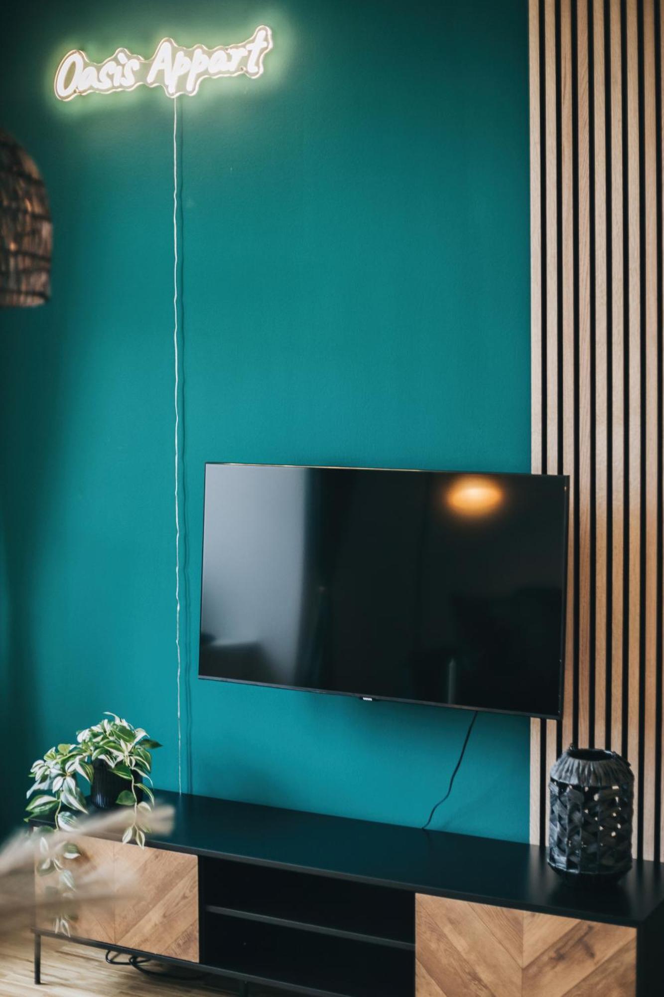 Oasis Appart - Wohnen In Dresden - Netflix - Tiefgarage - Dachterrasse Værelse billede