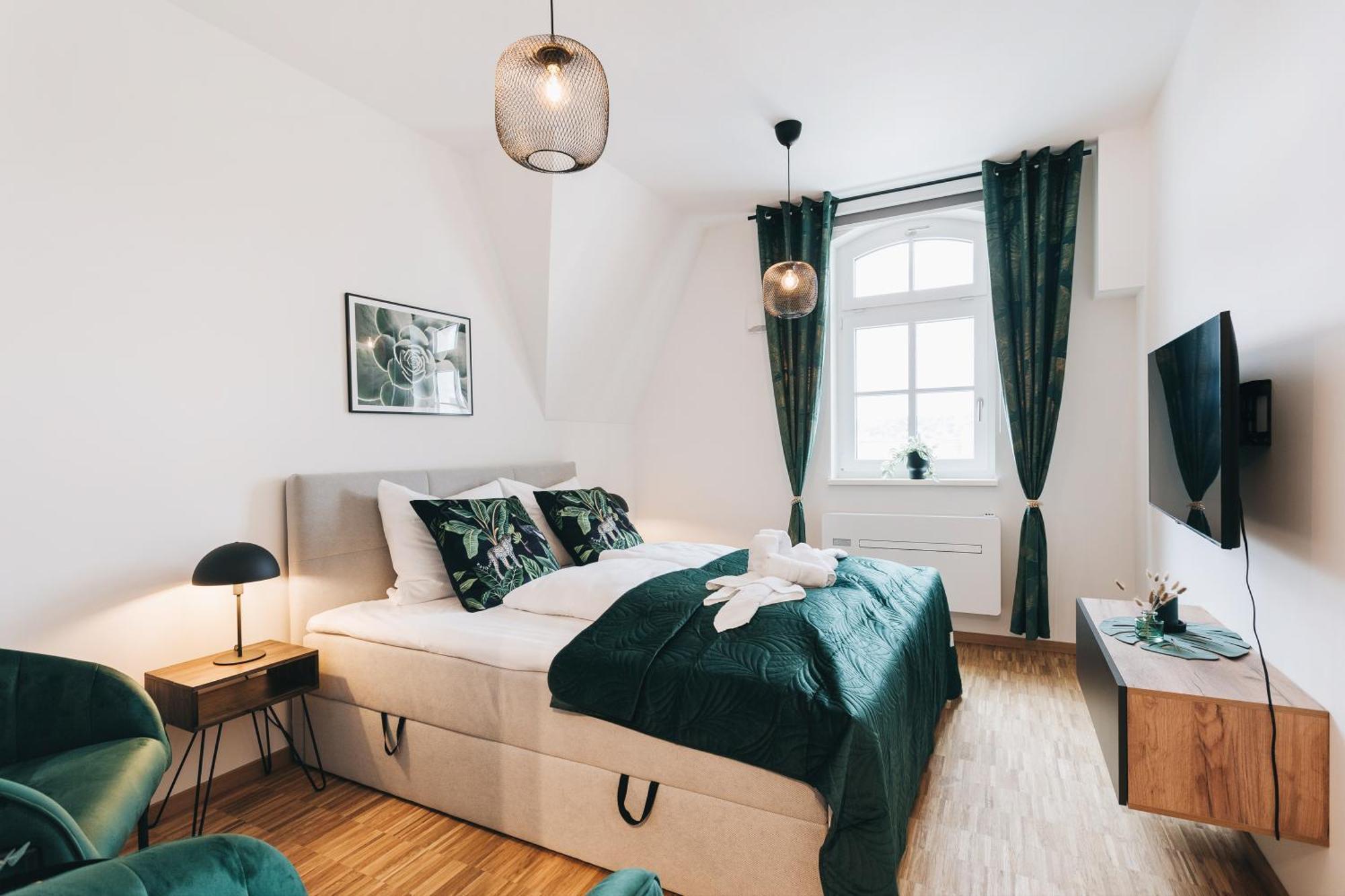 Oasis Appart - Wohnen In Dresden - Netflix - Tiefgarage - Dachterrasse Eksteriør billede
