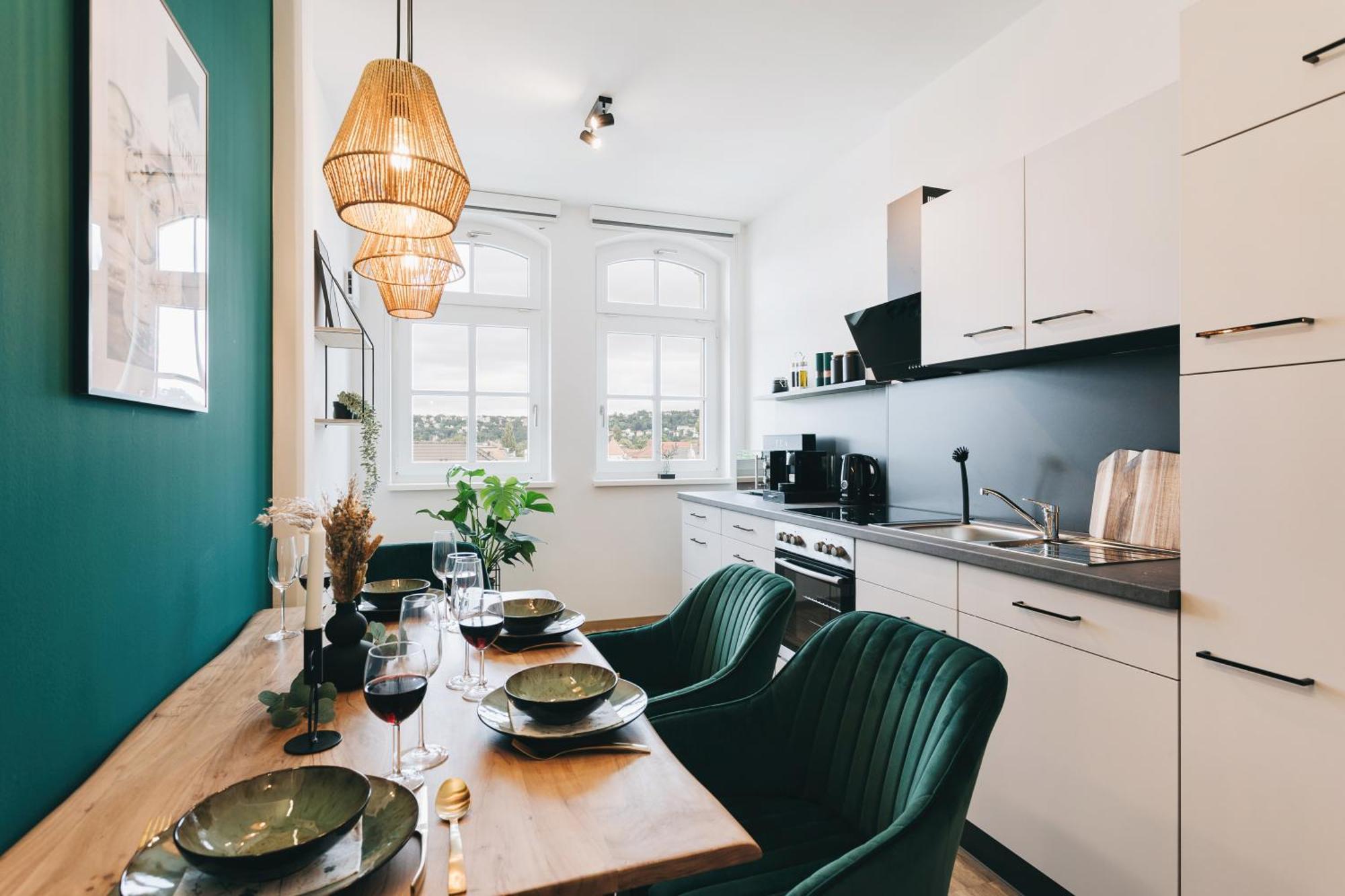 Oasis Appart - Wohnen In Dresden - Netflix - Tiefgarage - Dachterrasse Eksteriør billede
