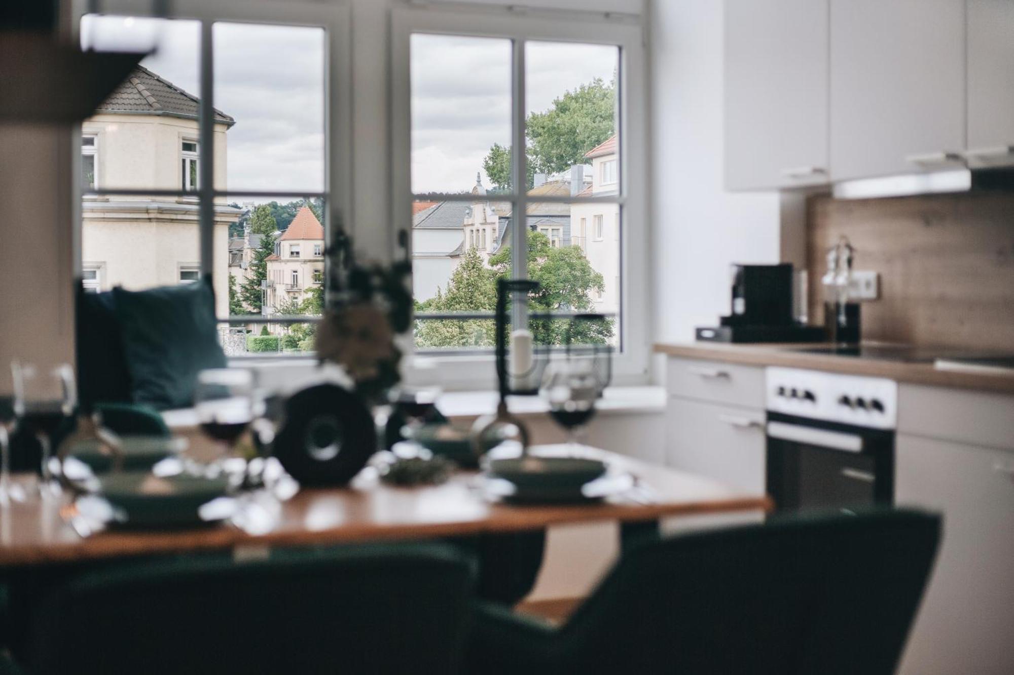 Oasis Appart - Wohnen In Dresden - Netflix - Tiefgarage - Dachterrasse Eksteriør billede