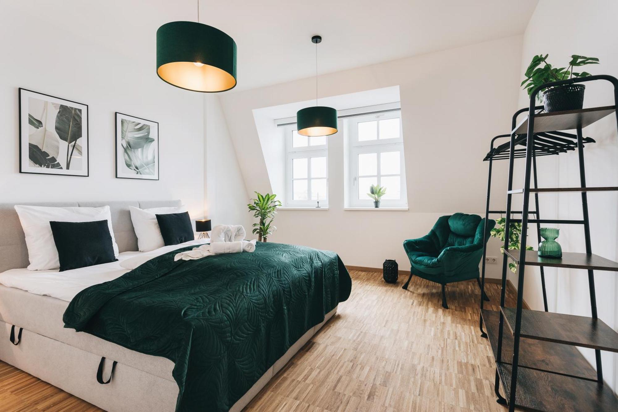 Oasis Appart - Wohnen In Dresden - Netflix - Tiefgarage - Dachterrasse Eksteriør billede