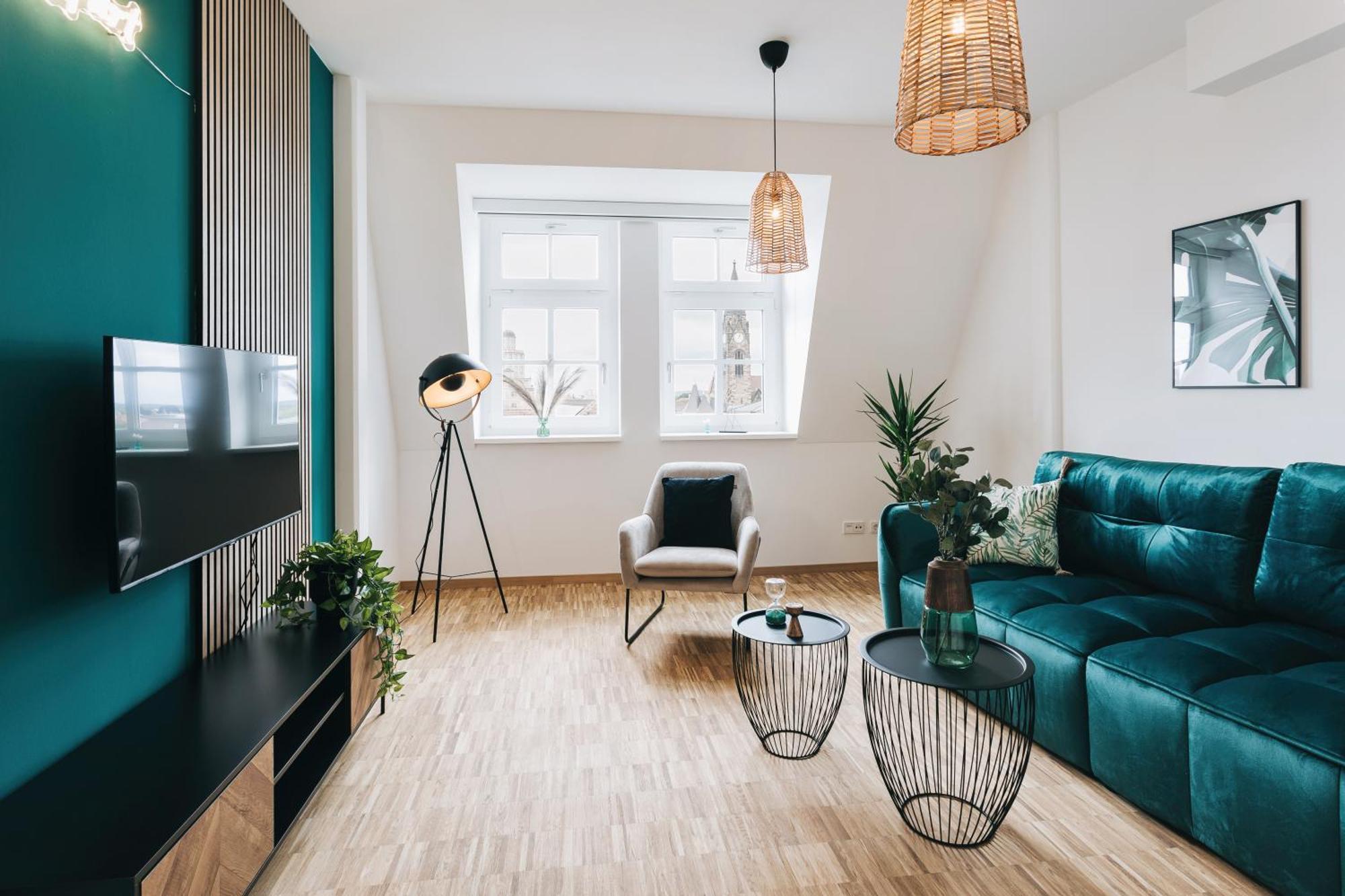 Oasis Appart - Wohnen In Dresden - Netflix - Tiefgarage - Dachterrasse Eksteriør billede